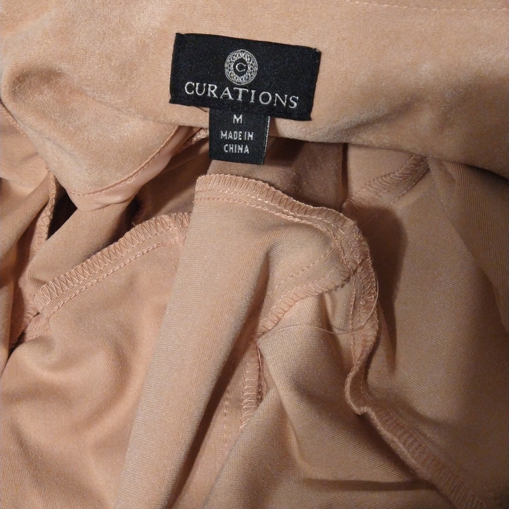 Curations Embroidered Jacket M - image 8